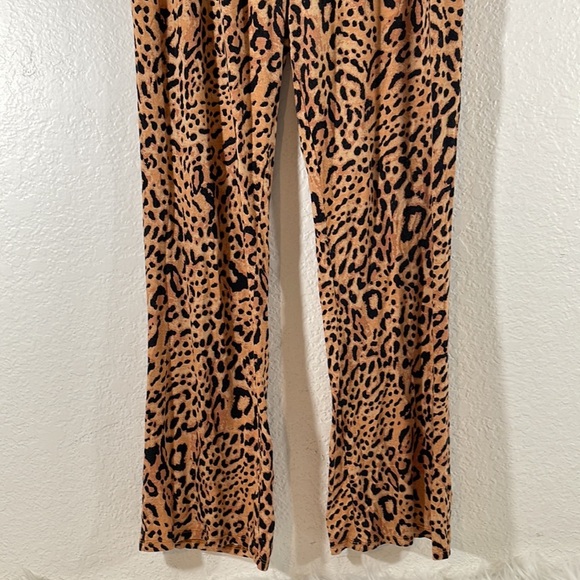 BILLABONG Going High Stretchy Knit Flared Pants Size Large - Picture 4 of 12